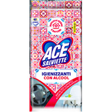 Дезінфікуючі серветки Ace зі спиртом 40 шт